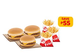 4 kolly burger or 4 jolly burgers|Combo & Family Meals .